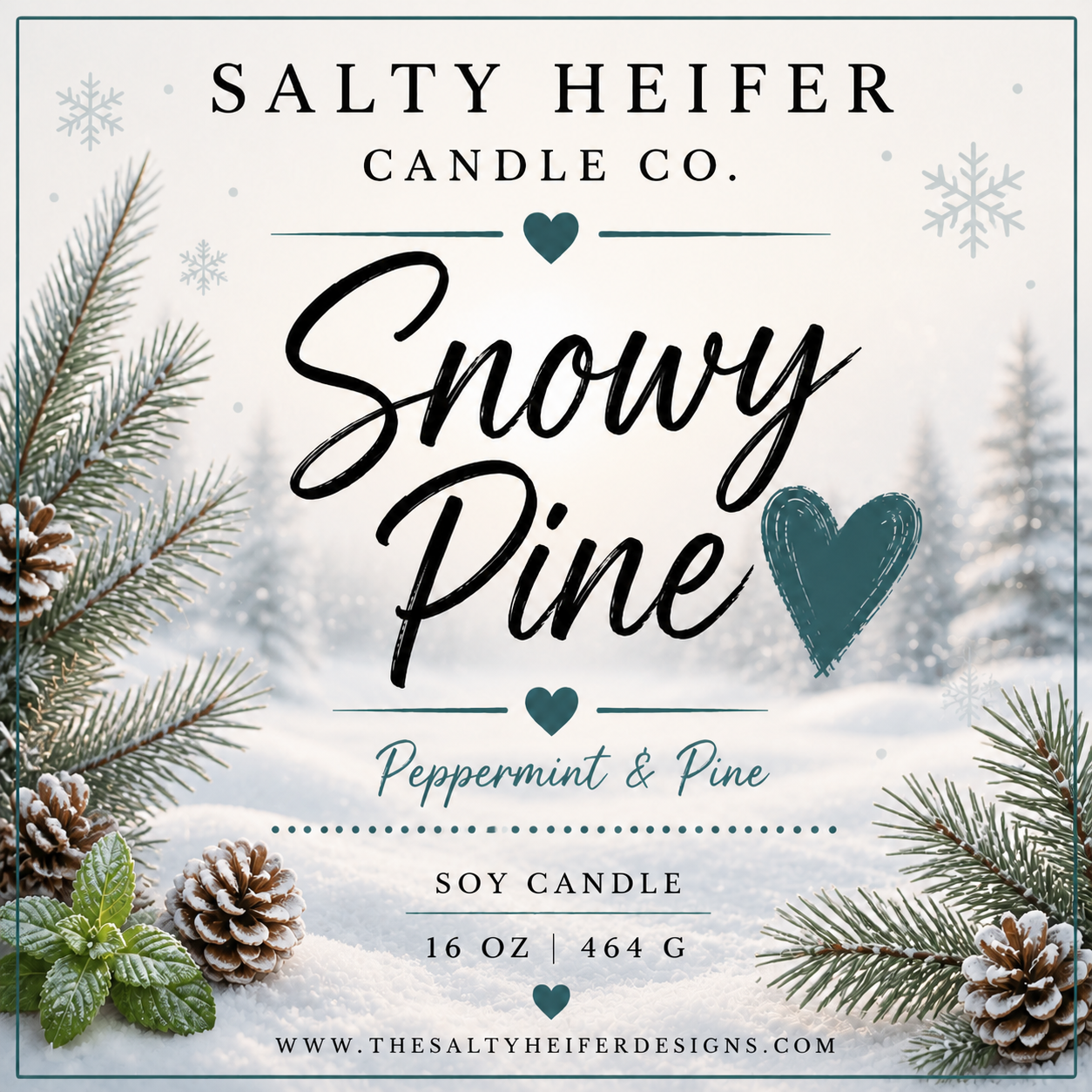 Snowy Pine
